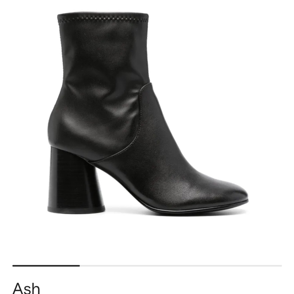 Ash Women's Sleek Black Heeled Boots